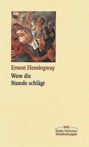 Wem die Stunde schlägt. (German language, 1997, Artemis & Winkler)