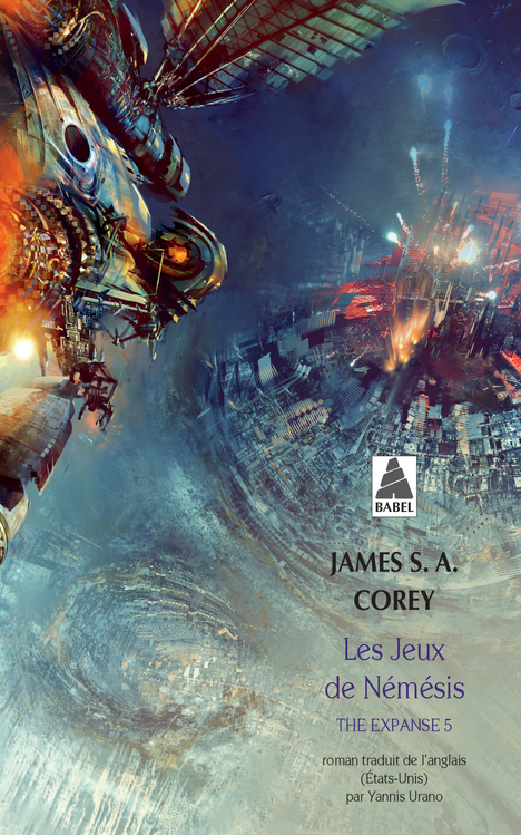 James Corey (German alias for James S. A. Corey): Les Jeux de Némésis (French language, 2020, Actes Sud)
