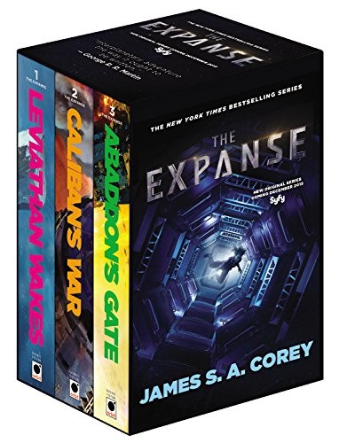 James Corey (German alias for James S. A. Corey): The Expanse Boxed Set: Leviathan Wakes, Caliban's War and Abaddon's Gate (2015, Orbit)